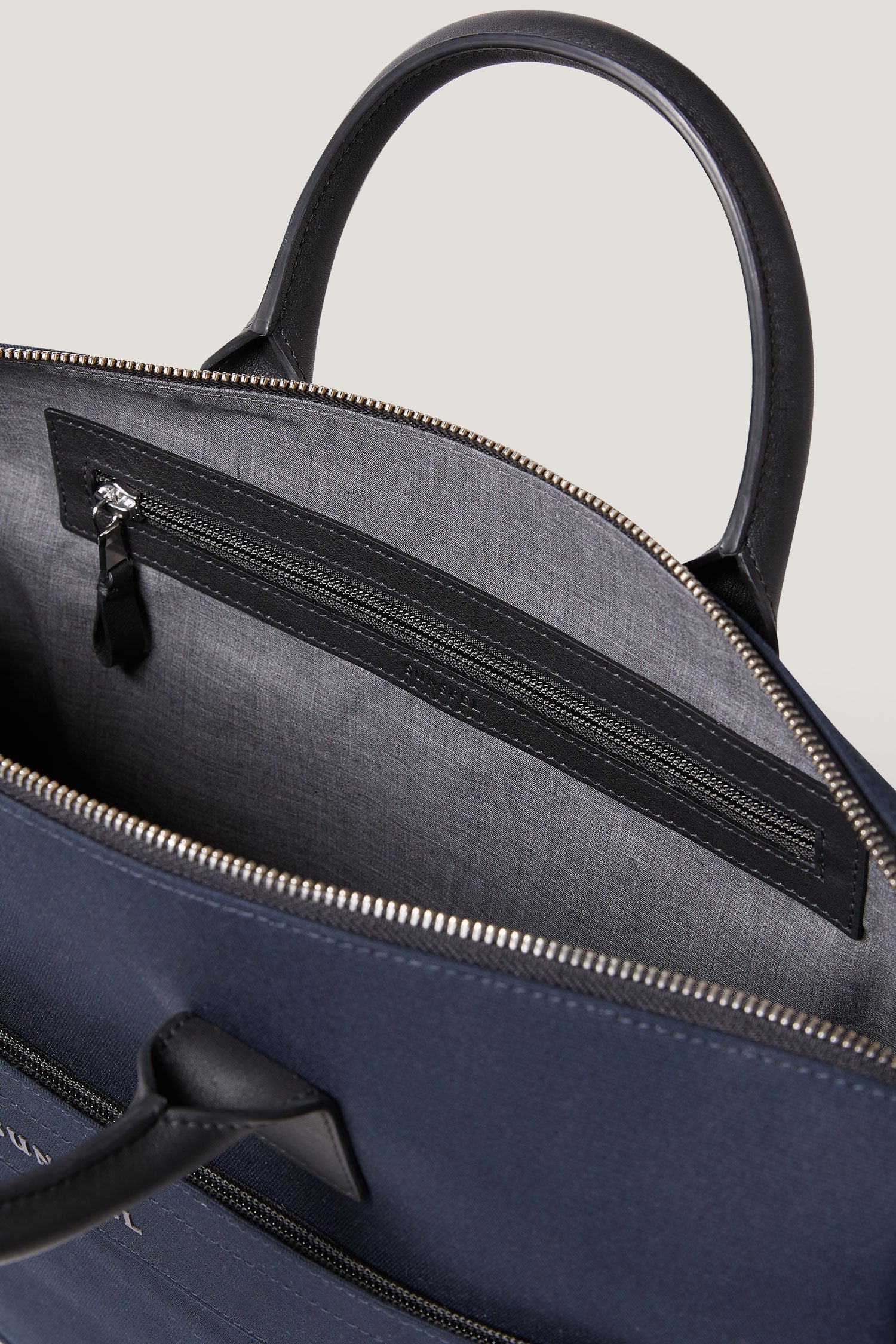Briefcase in Navy - Image 3
