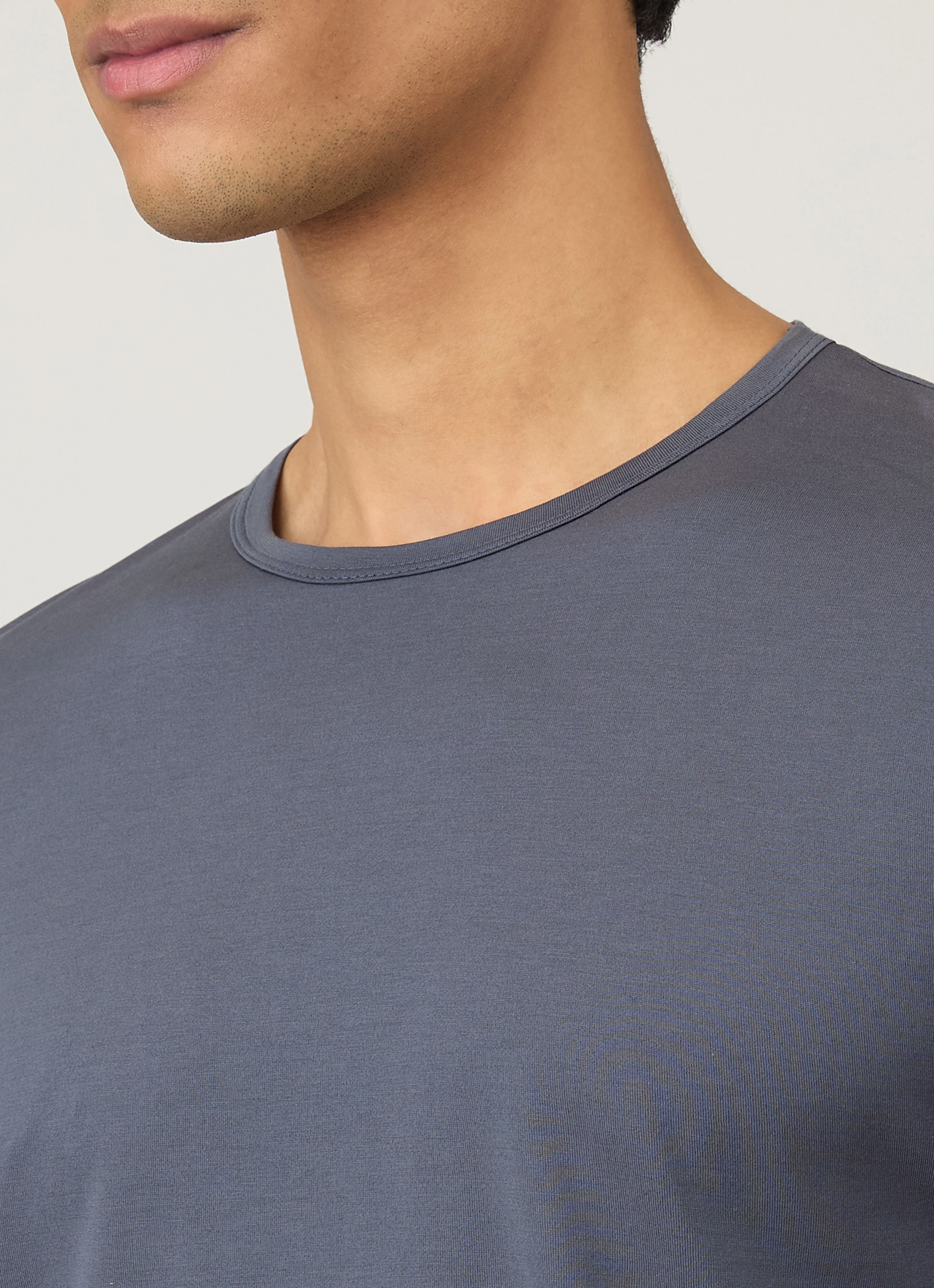 Men's Classic T-shirt in Slate Blue - Image 6