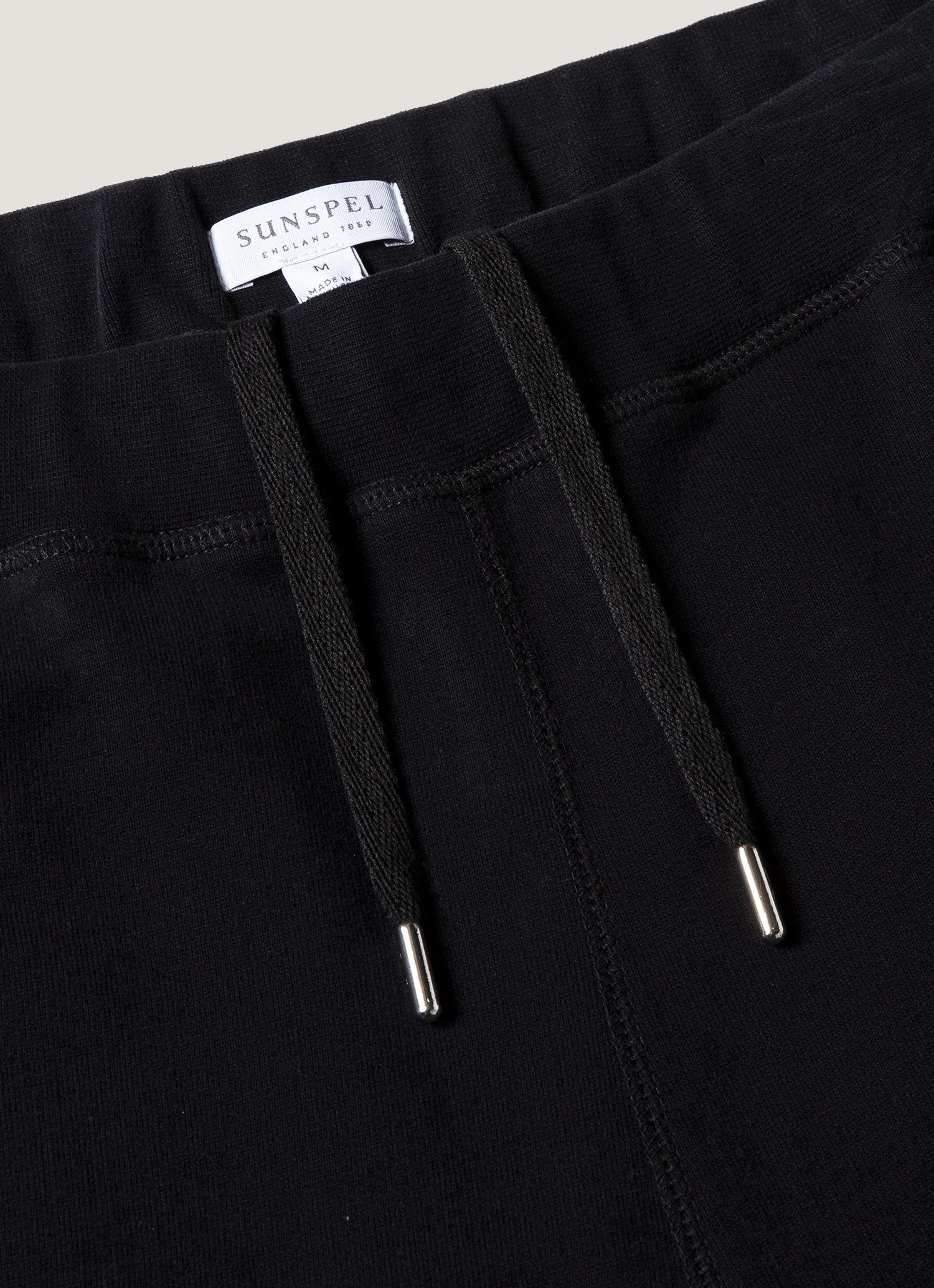 Men's Loopback Shorts in Black - Image 4