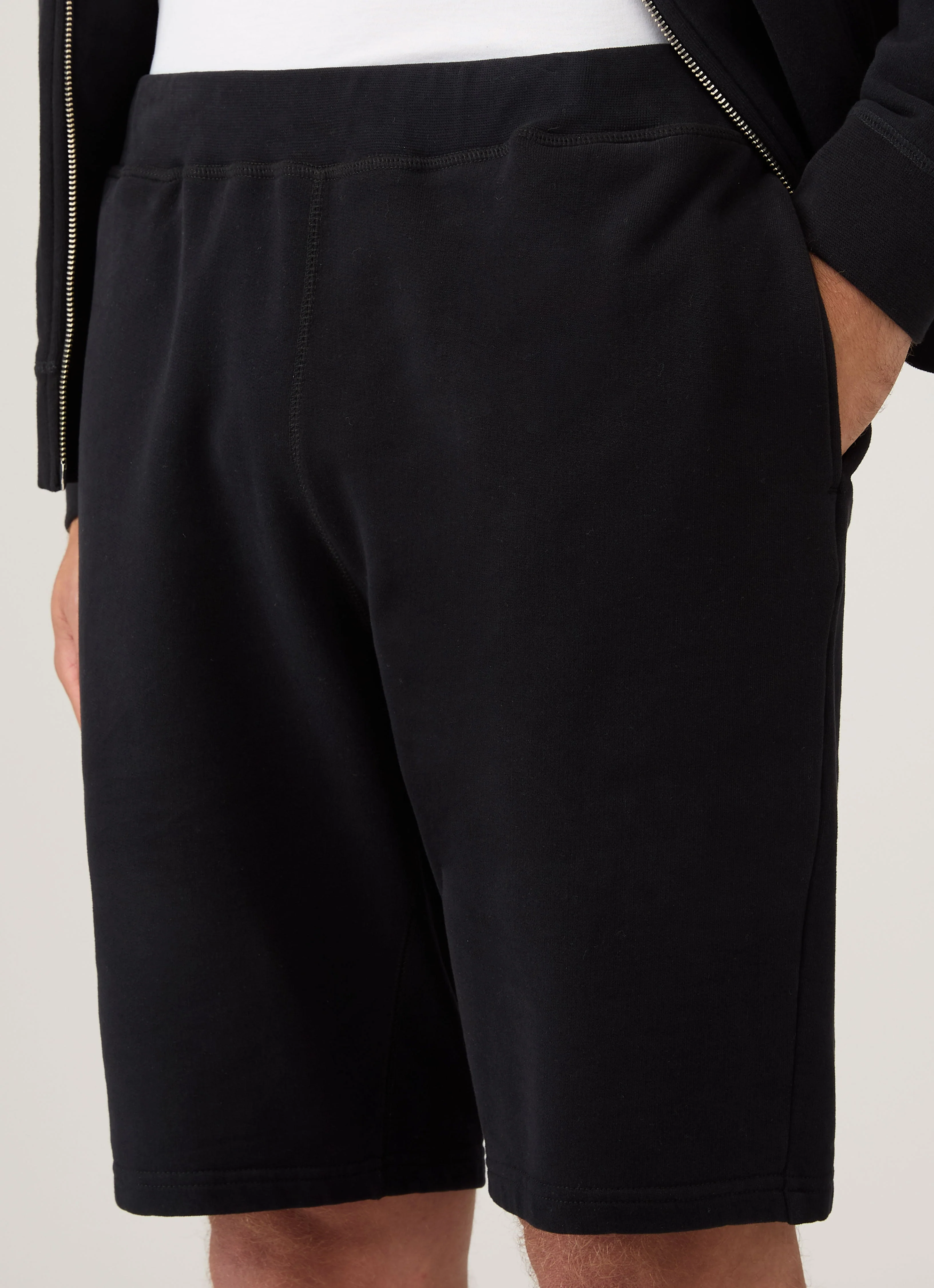 Men's Loopback Shorts in Black - Image 6