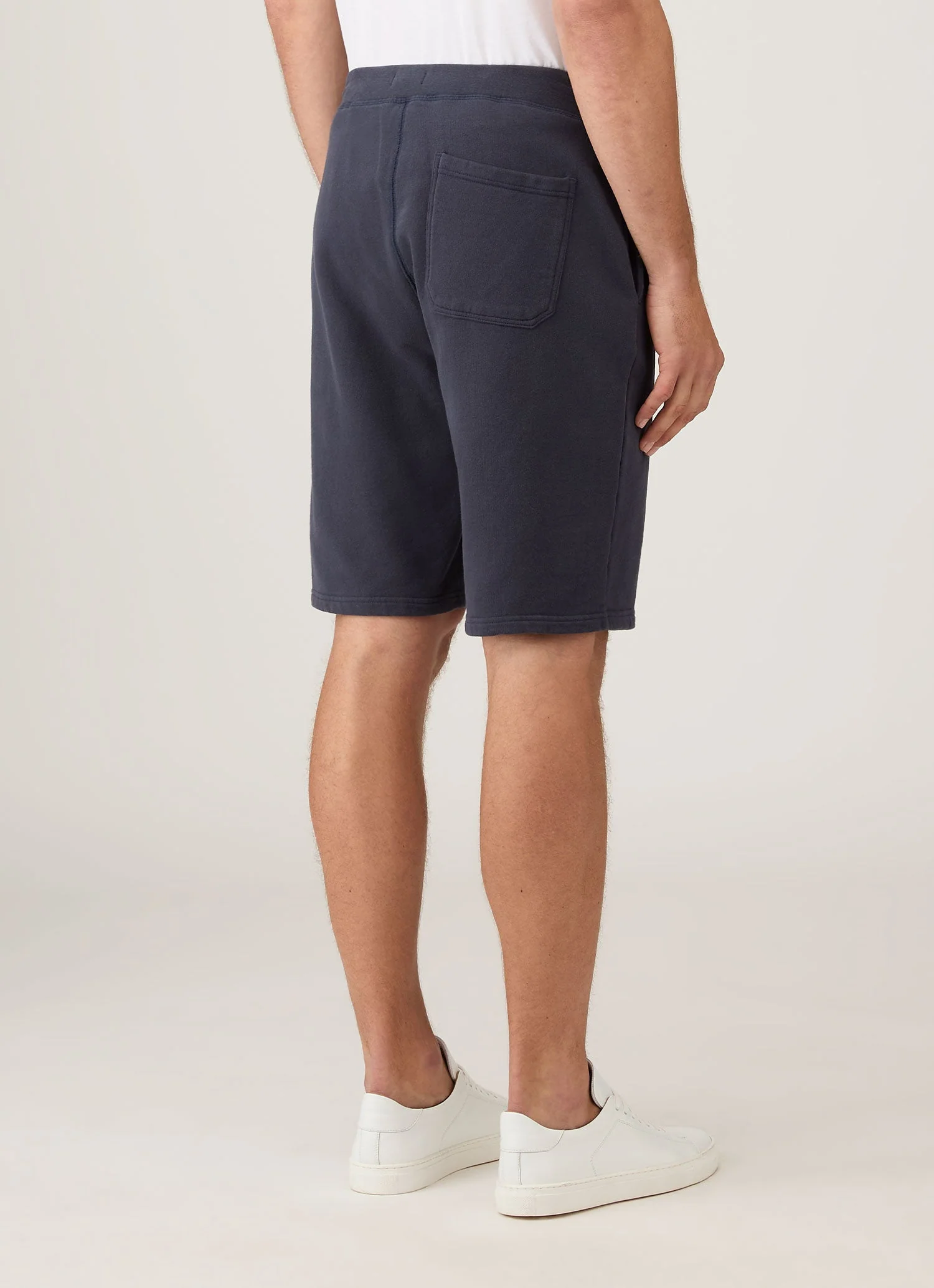 Men's Loopback Shorts in Navy - Image 5