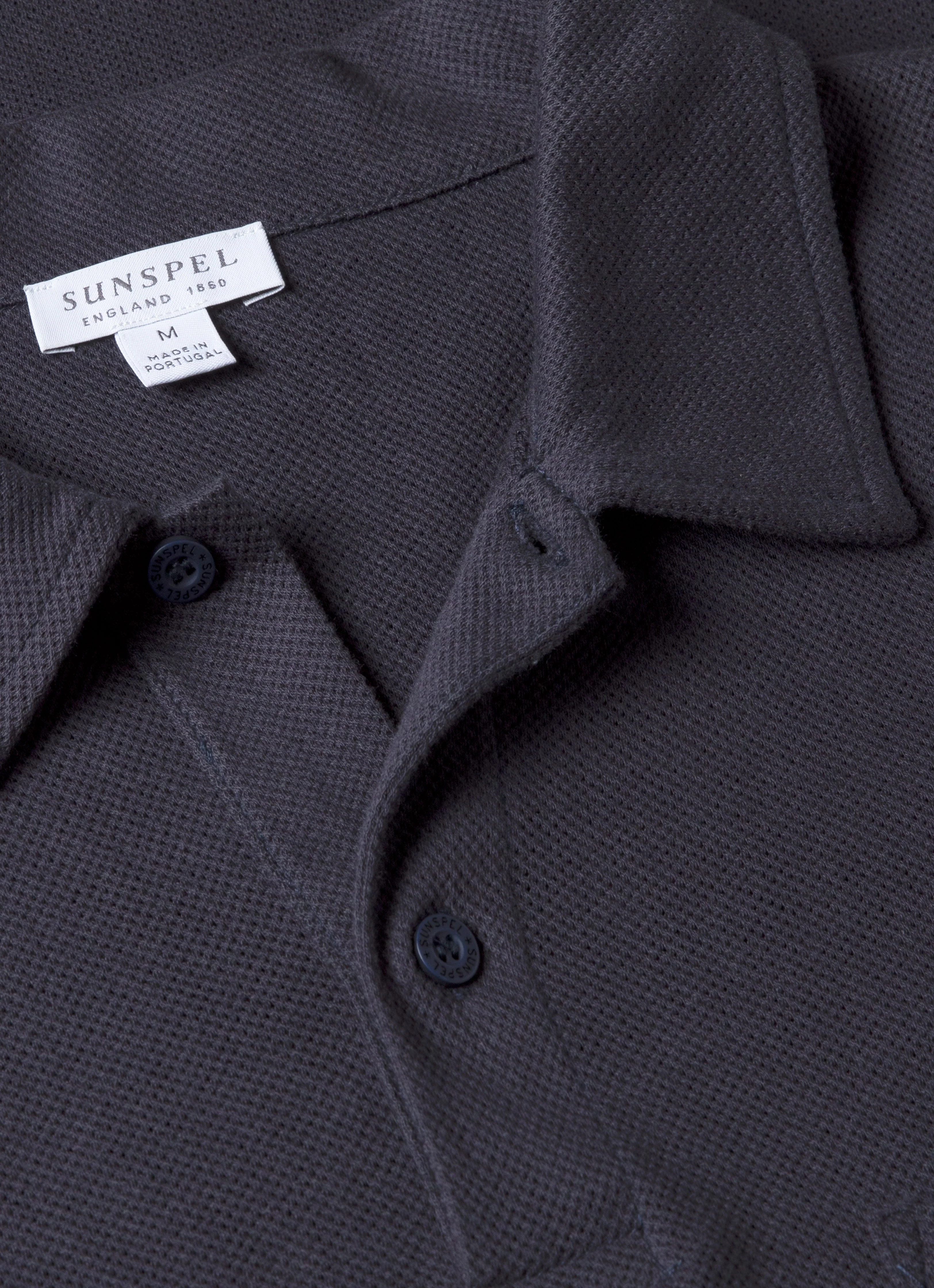 Men's Riviera Polo Shirt in Navy - Image 4