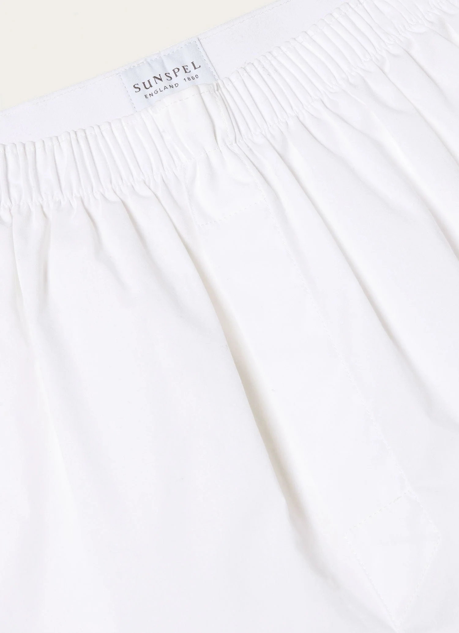 Men's Classic Boxer Short in White - Image 4